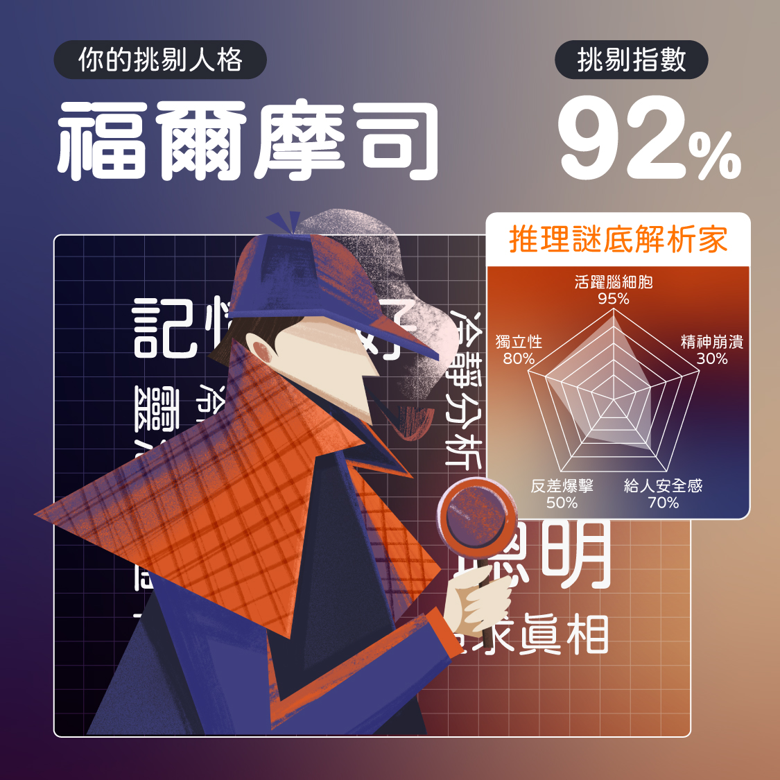 你的職場挑剔人格